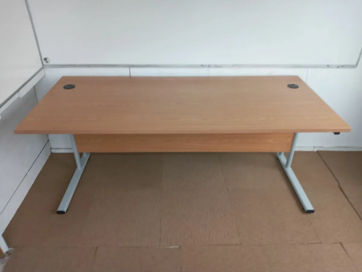 Delivery - 2 x Large Office Desks for Sale - Image 3