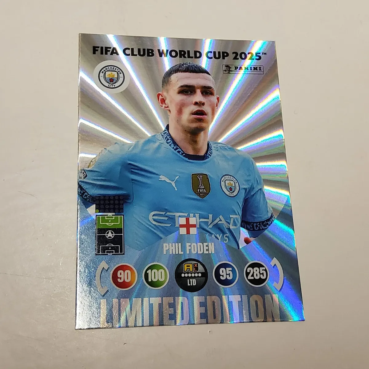 PHIL FODEN -  Panini FIFA Club World Cup 2025. Adr