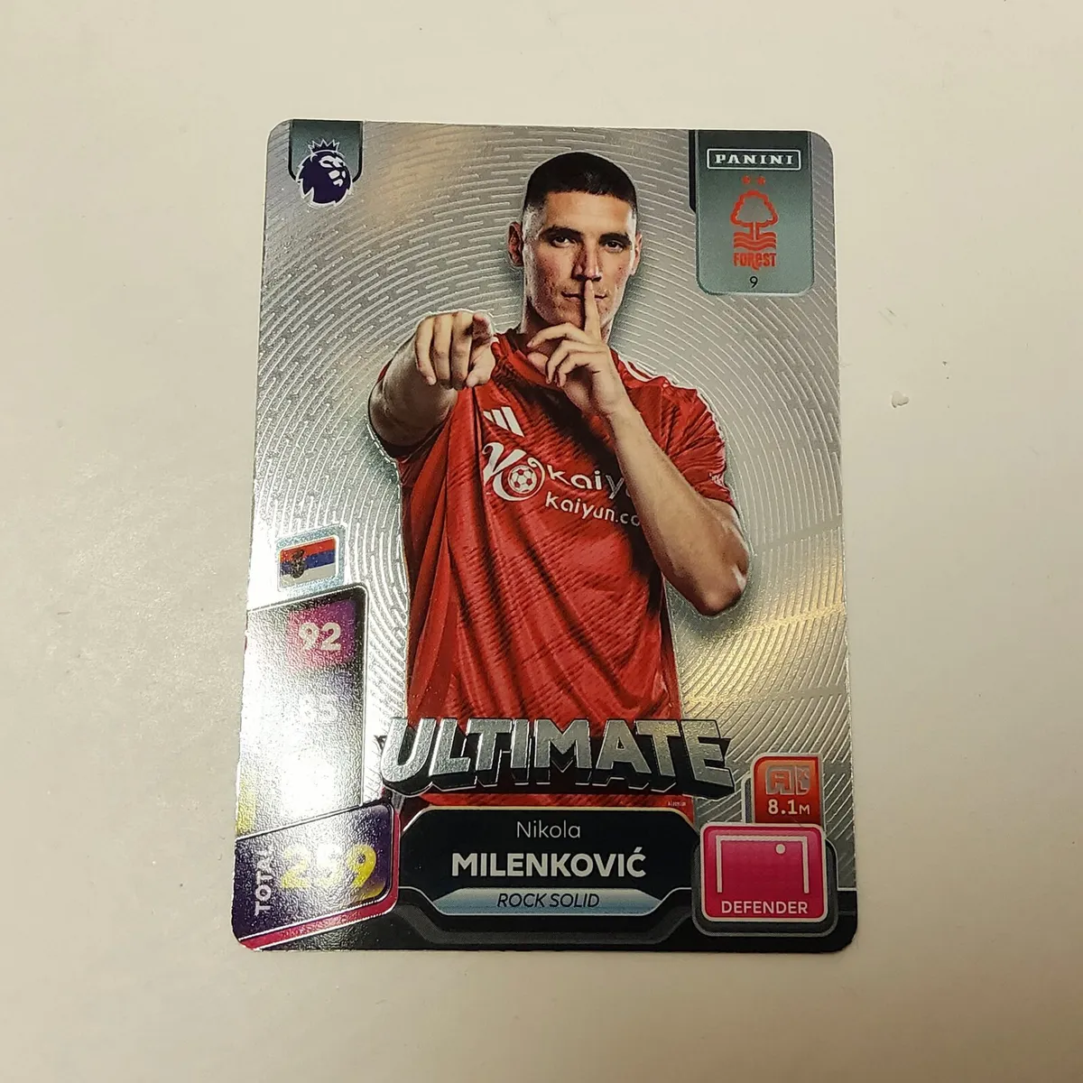 ULTIMATE - NICOLA MILENKOVIC / Adrenalyn XL Plus