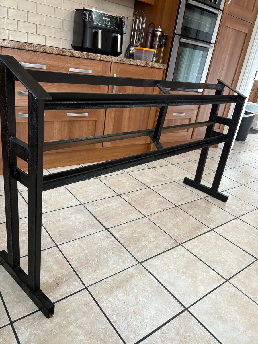 HEAVY DUTY 2 TIER SOLID  STEEL DUMBBELL RACK! - Image 3