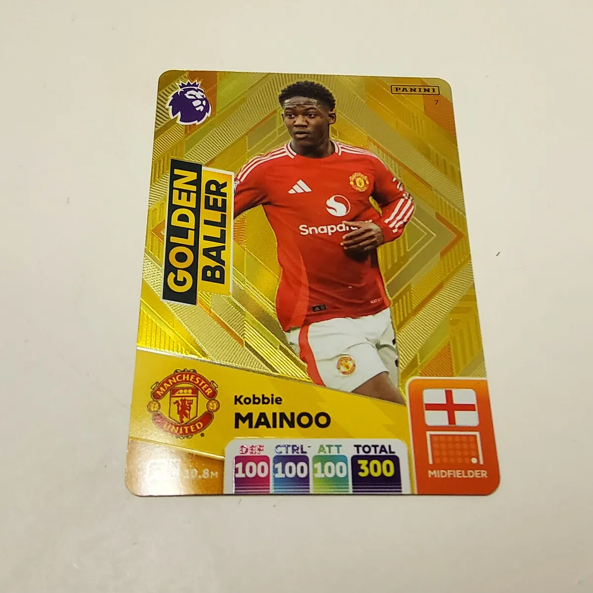 GOLDEN BALLER - KOBBIE MAINOO  Panini EPL 2024-202