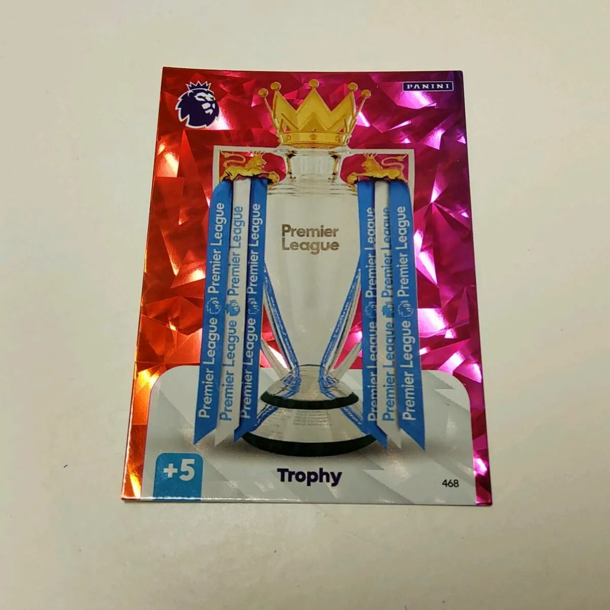 TROPHY ENGLISH PREMIER LEAGUE Panini Adrenalyn XL