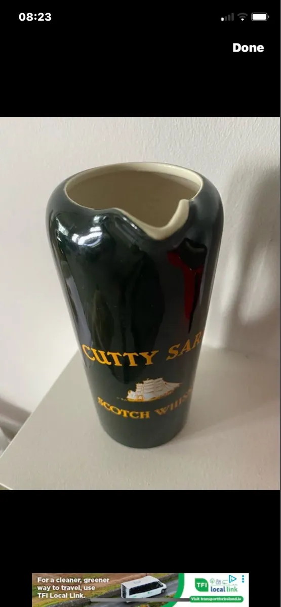 Cutty Sark Scotch Whisky Water Jug - Image 1