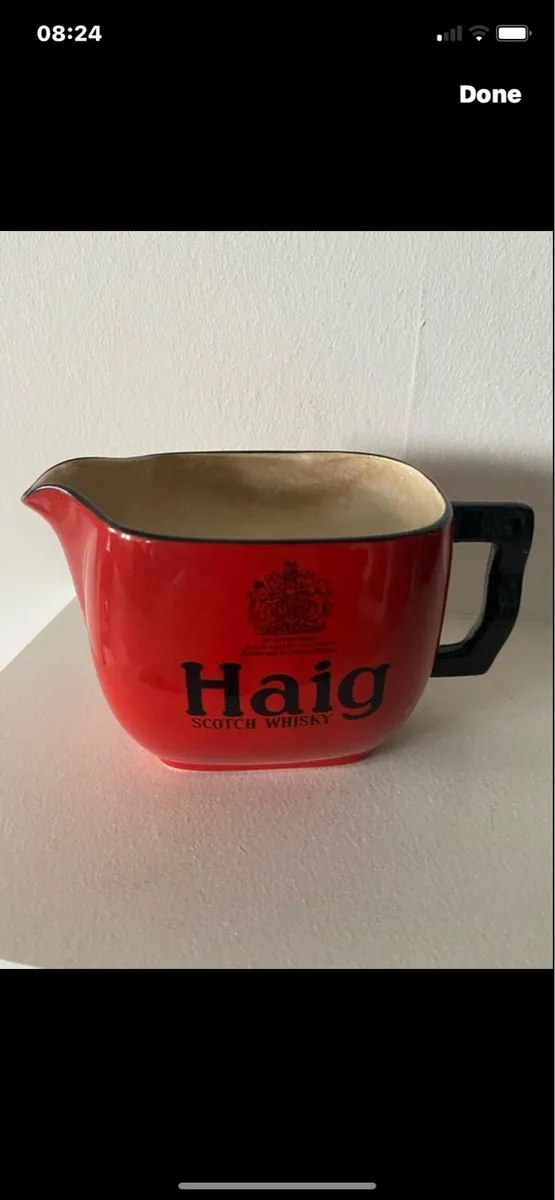 Rare Haig Scotch Whisky Water Jug - Image 1