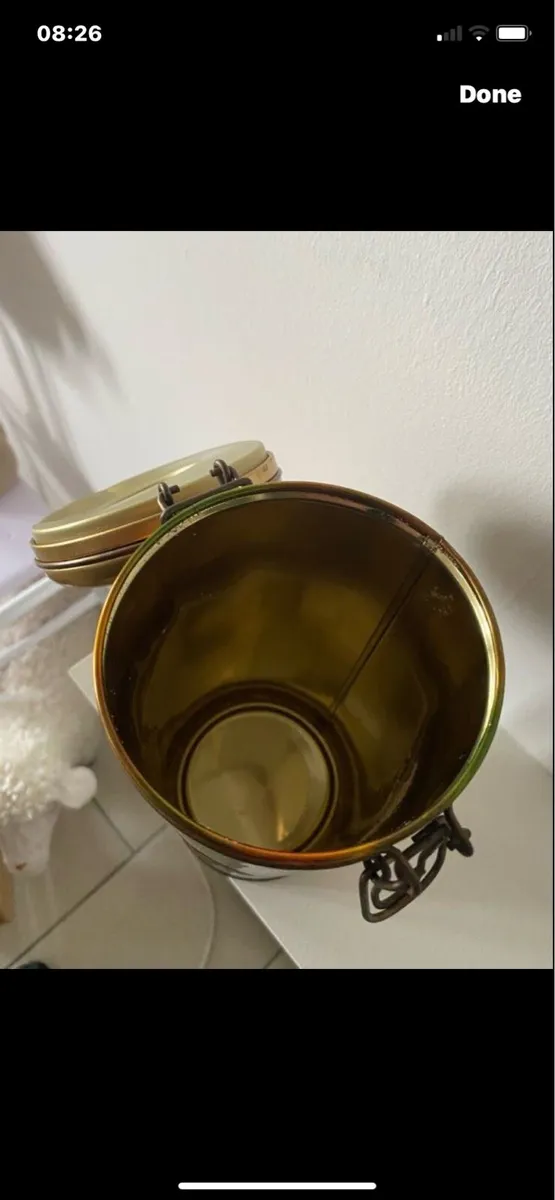 Vintage Baileys Metal Box - Image 3