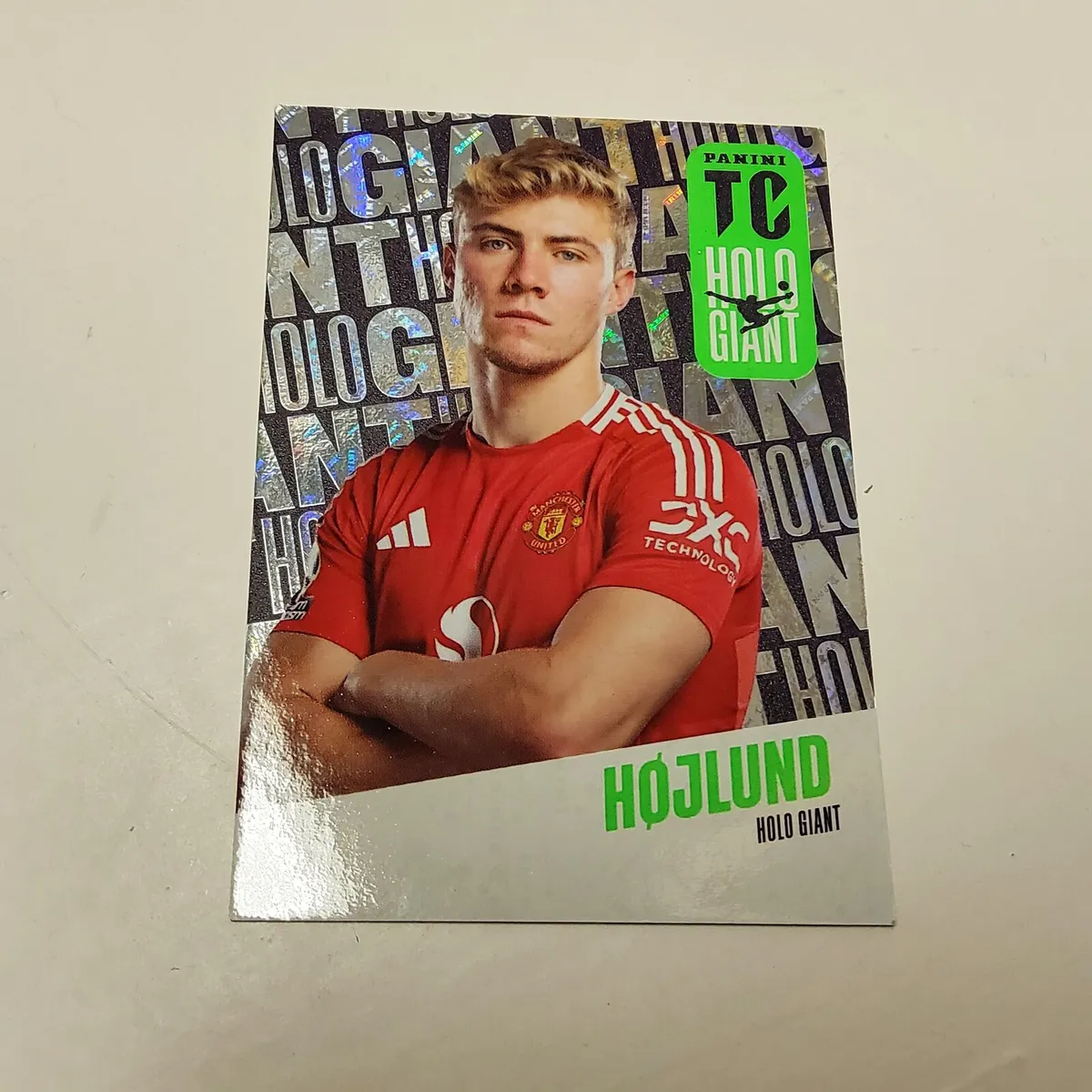 RASMUS HOJLUND / HOLO GIANT - Panini Top Class - Image 1