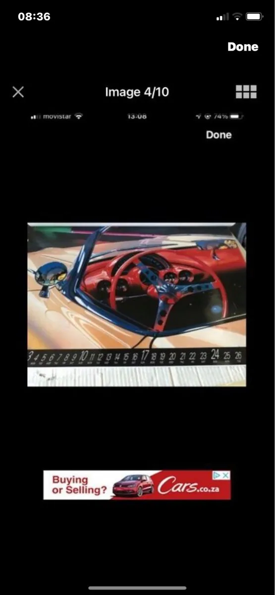 Henry Ford 1991 Calendar- Classic Cars - Image 2