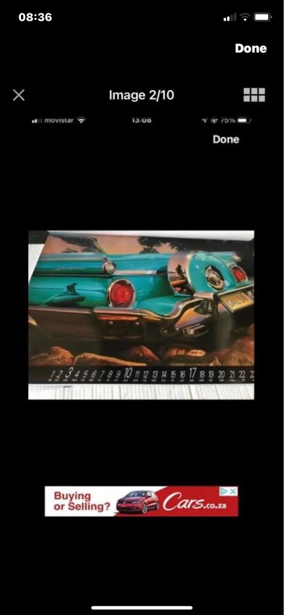 Henry Ford 1991 Calendar- Classic Cars - Image 4