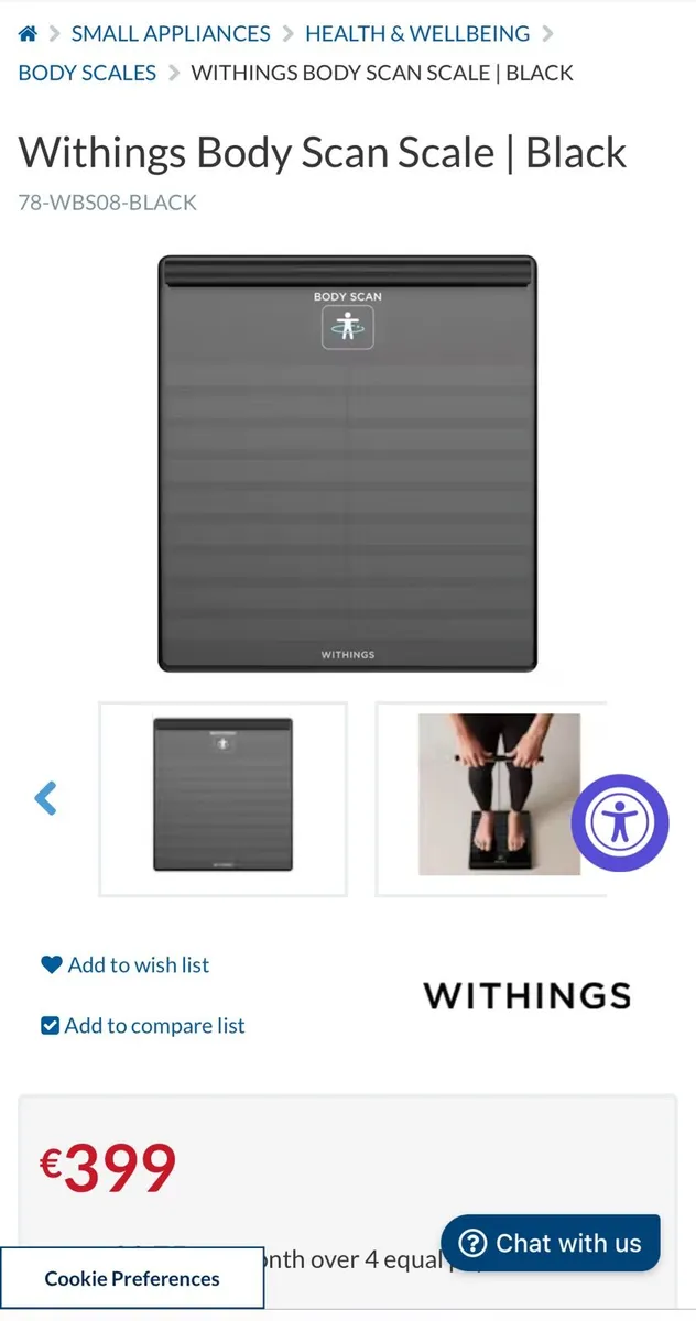 Whitings Body Scan Scale - Image 3
