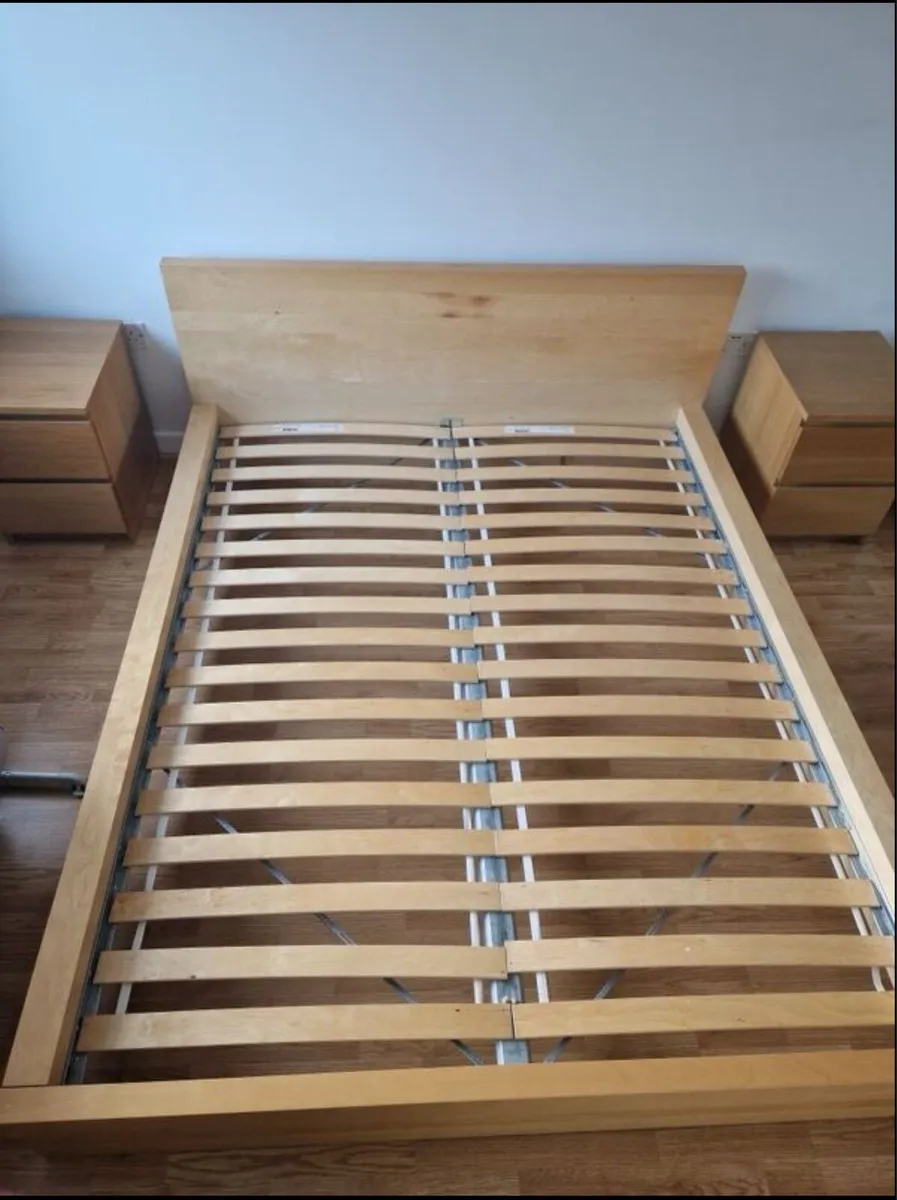 Ikea king bed - Image 1