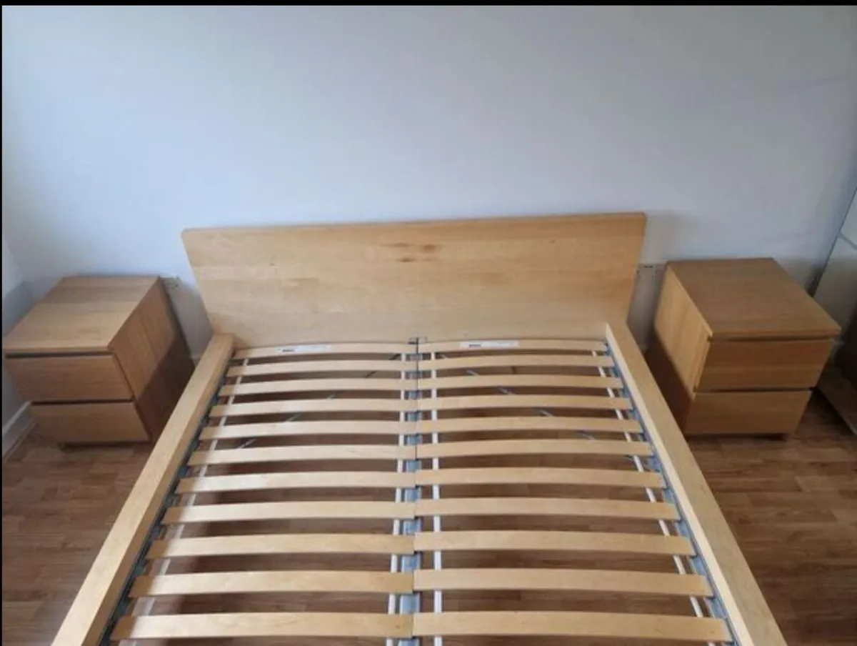 Ikea king bed - Image 2
