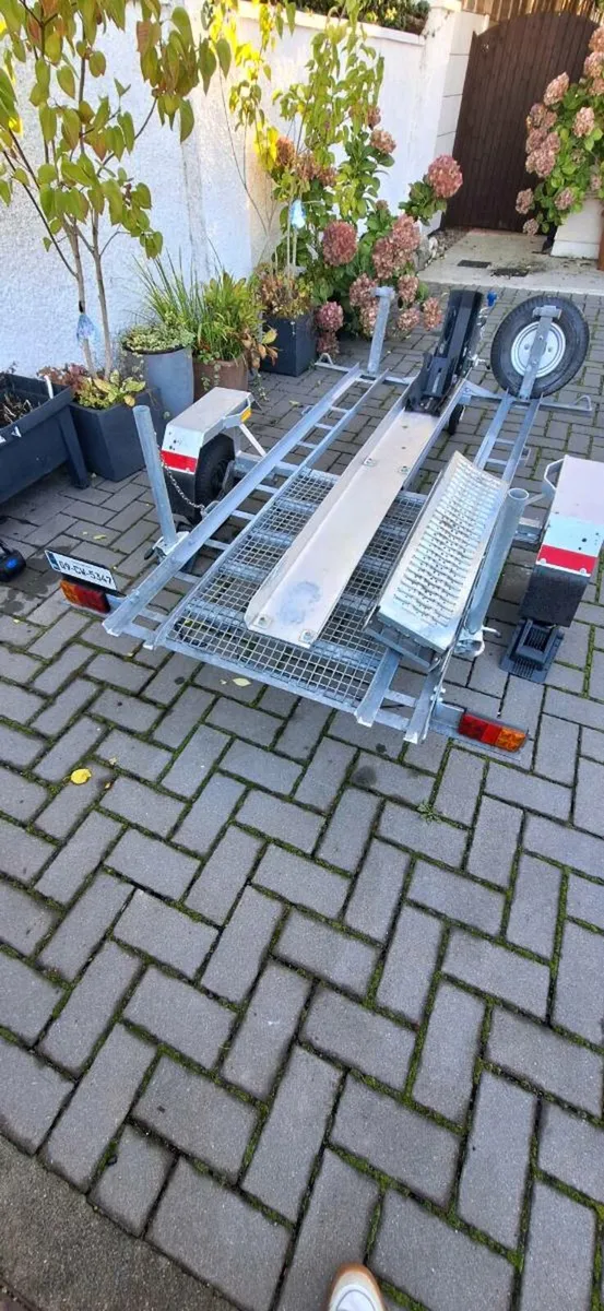 Motorcycle trailer max lo. 480 kg - Image 1