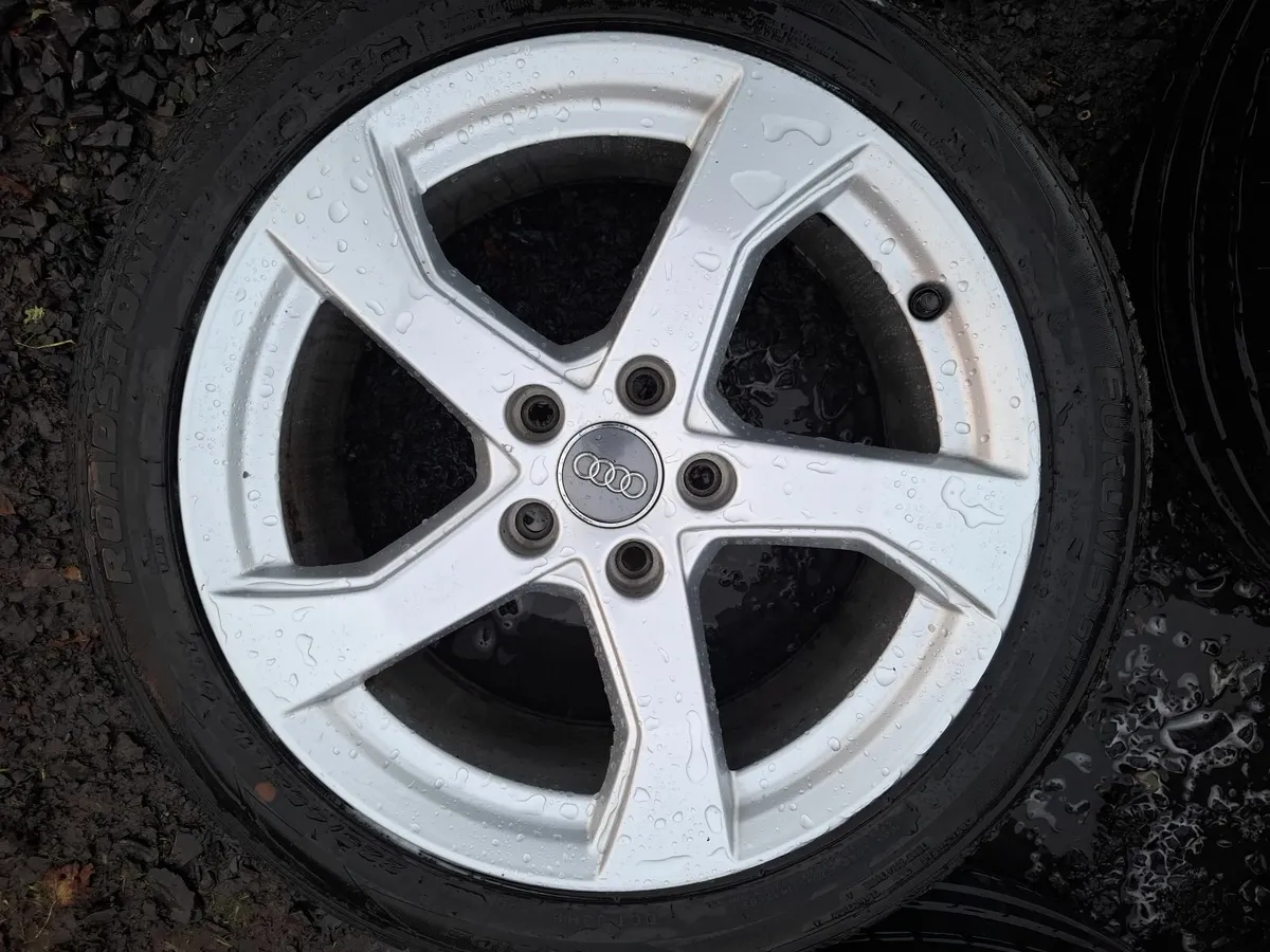 17" Audi, Vw,  Seat,  Skoda Alloys with tyres - Image 1