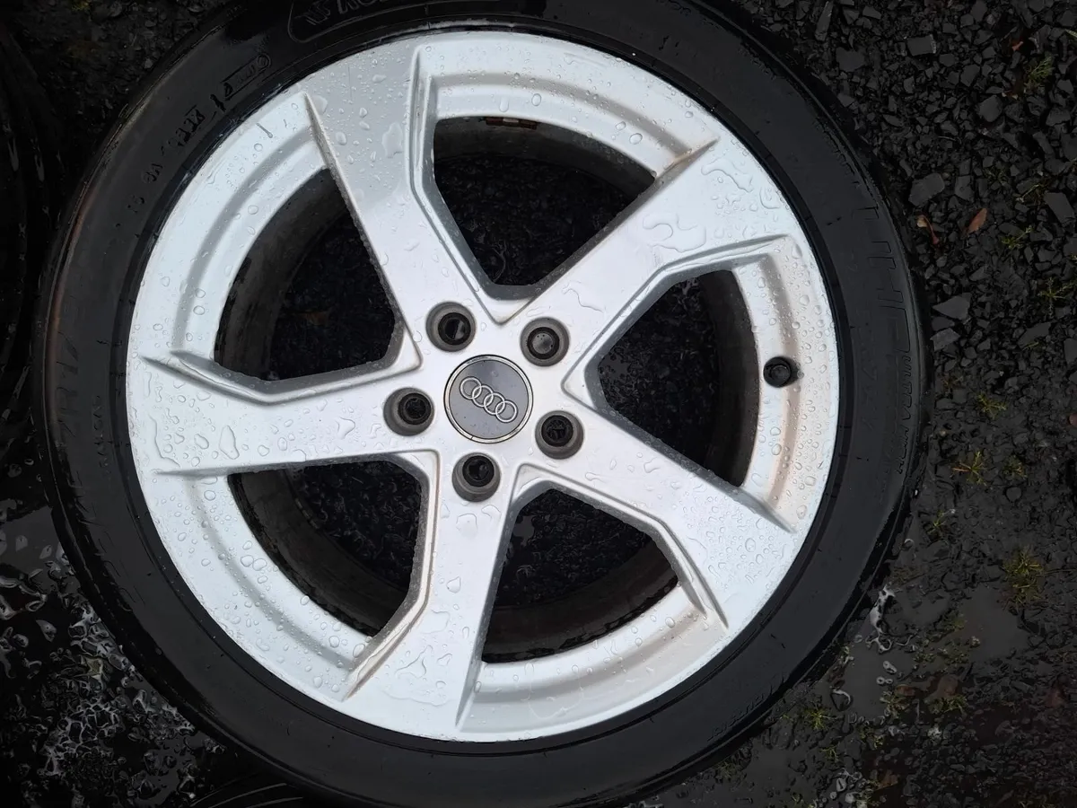 17" Audi, Vw,  Seat,  Skoda Alloys with tyres - Image 2