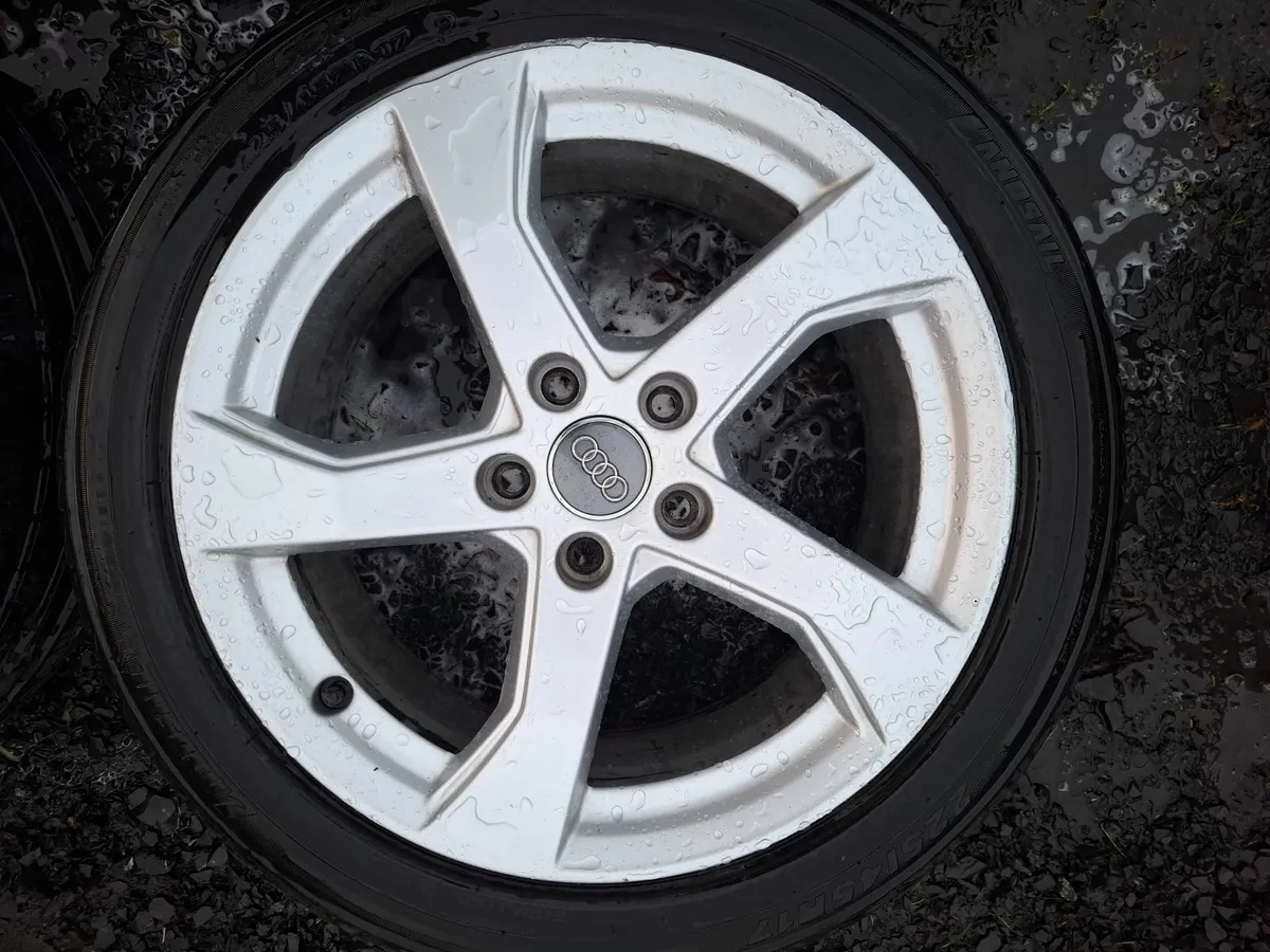 17" Audi, Vw,  Seat,  Skoda Alloys with tyres - Image 4