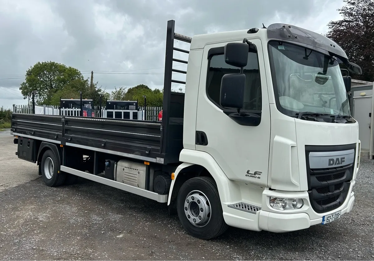 DAF 12ton Dropside flat bed - Image 2