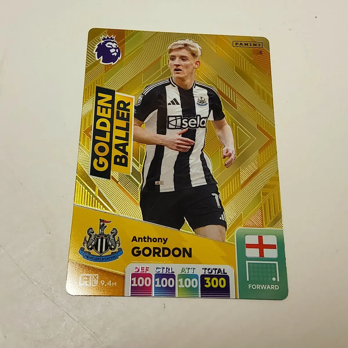 GOLDEN BALLER - ANTHONY GORDON / Adrenalyn XL