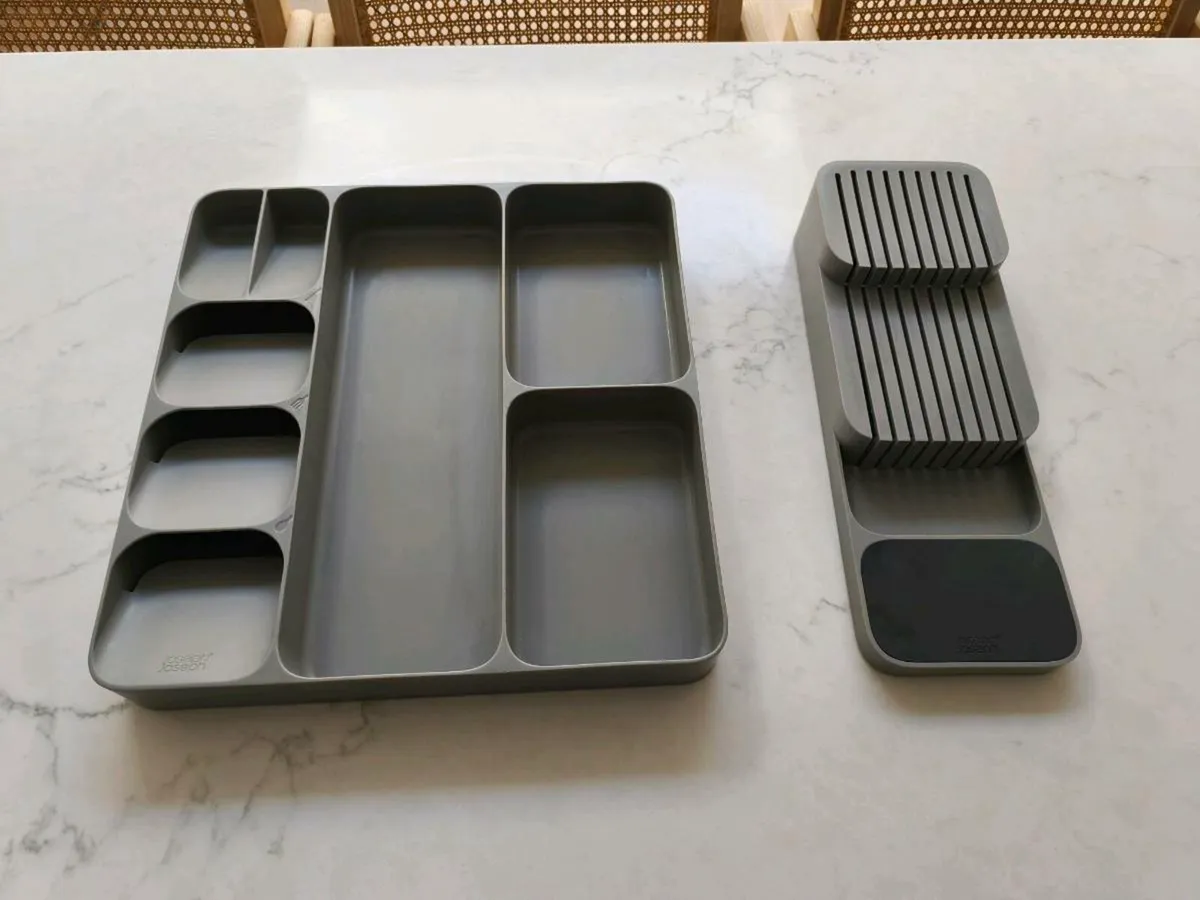Cutlery Organiser and Knife Block (Joseph Joseph) - Image 1