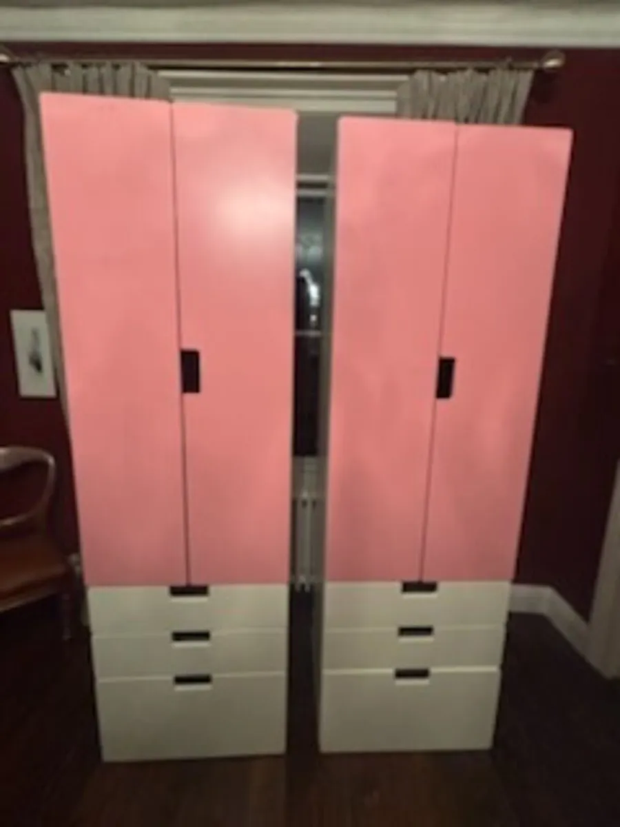 2 x IKEA wardrobes - Image 1