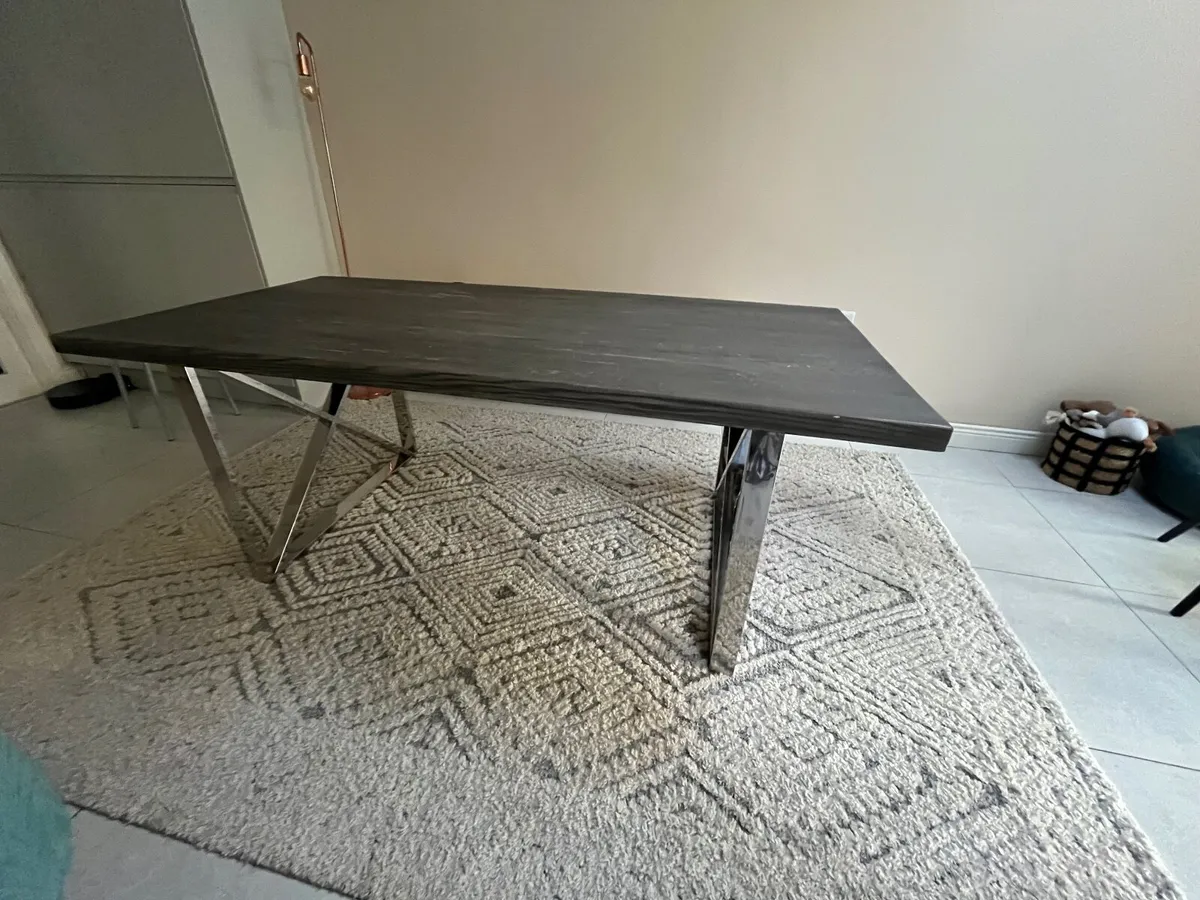 Dining Table 1.9m x 90cm - Image 3