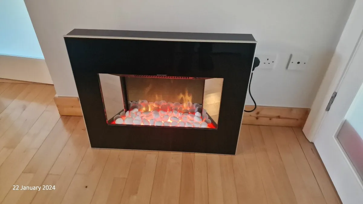 Electric Coal Effect Fires x3 + Danfoss Thermostat - Image 1