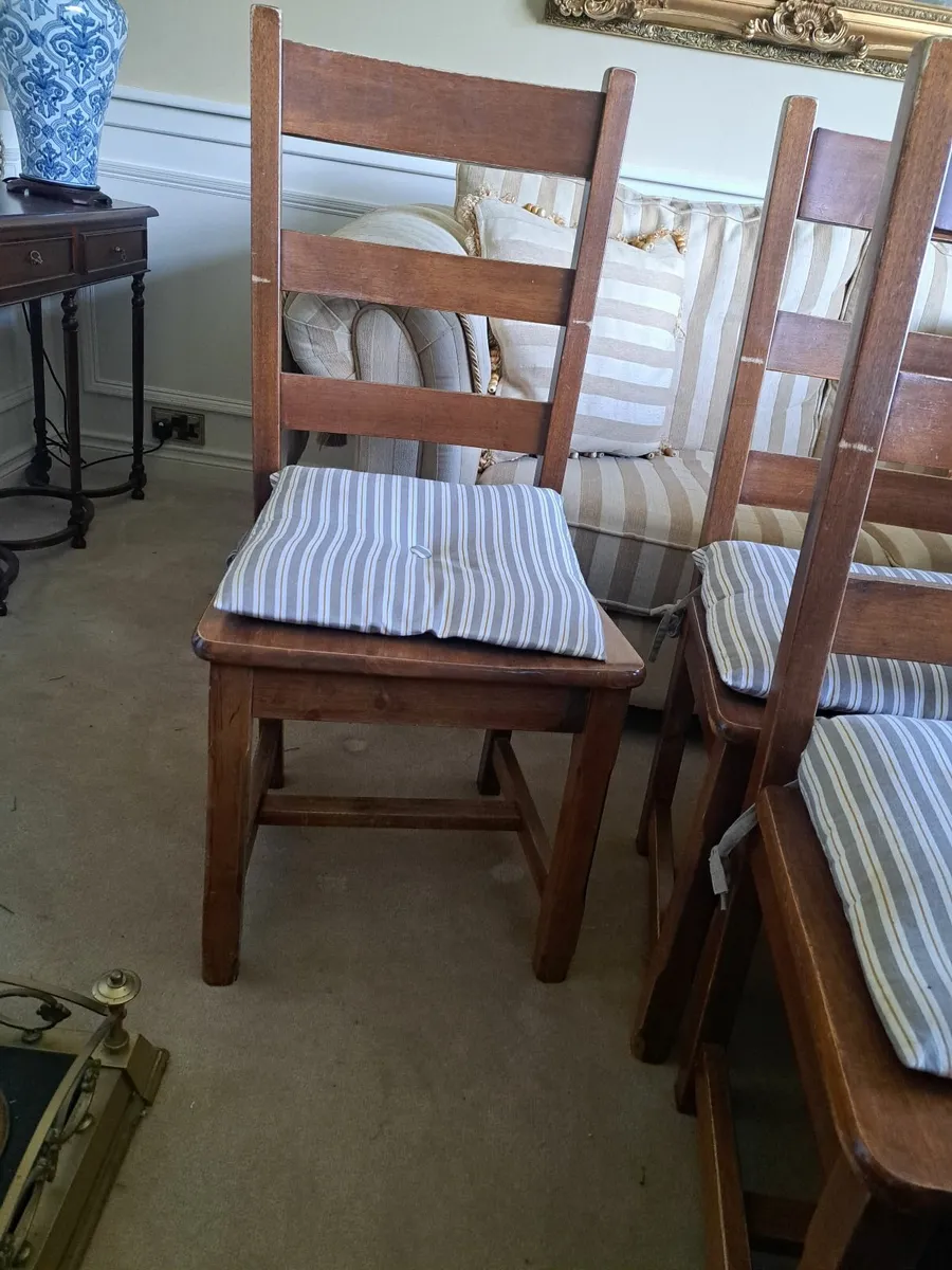 Kitchen Chairs with cushions - Image 1