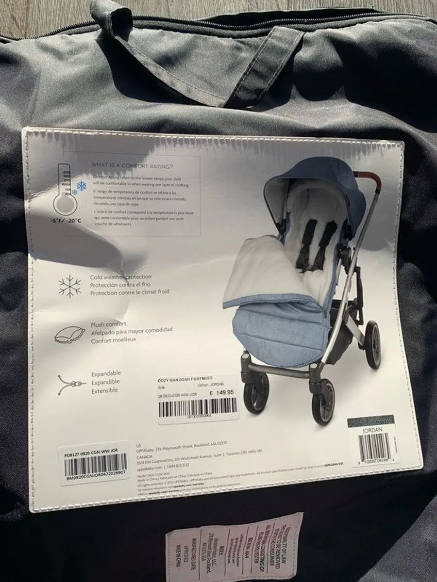 Uppababy cozy Ganoosh - Jordan - Image 3