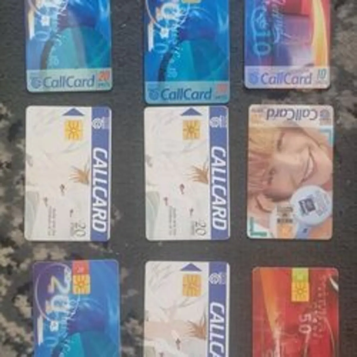 15 callcards lot