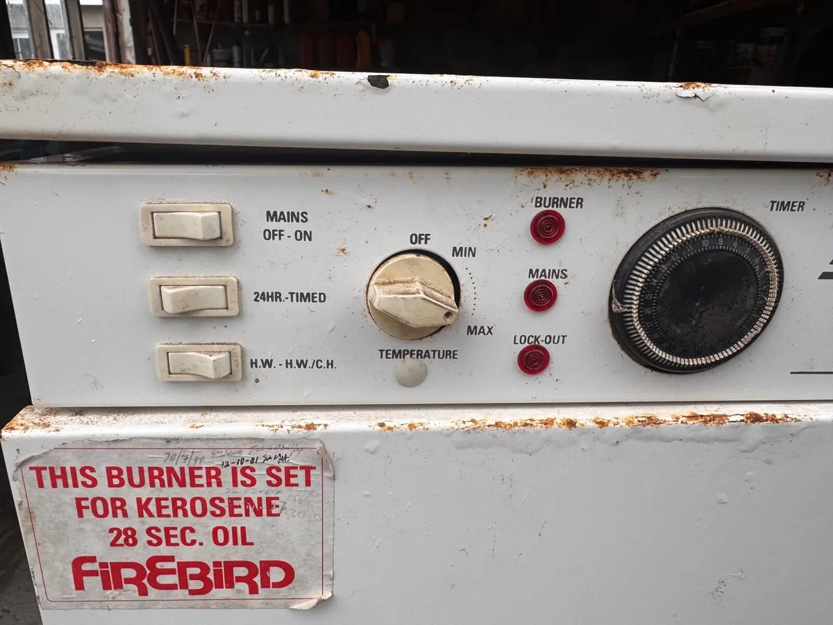 Super Q 90/120 Firebird Oil Boiler - Image 3