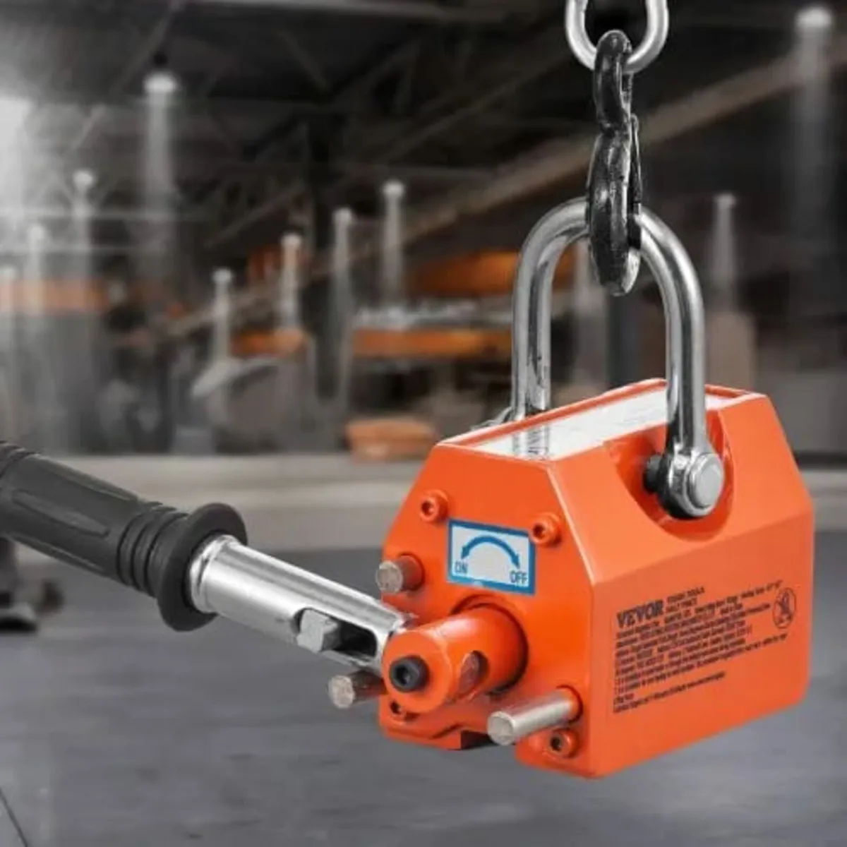 Magnetic Lifter, 1320 lbs/600kg Pulling Capacity, - Image 3