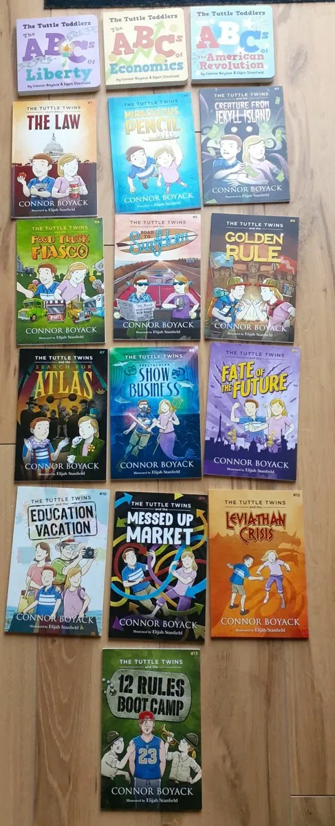 Educational Tuttle Twins books for 5-11yo kids - Image 3