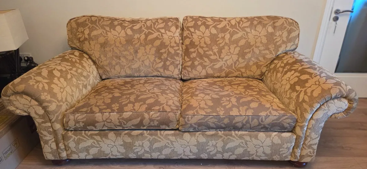 2 seater couch plus armchair - Image 2
