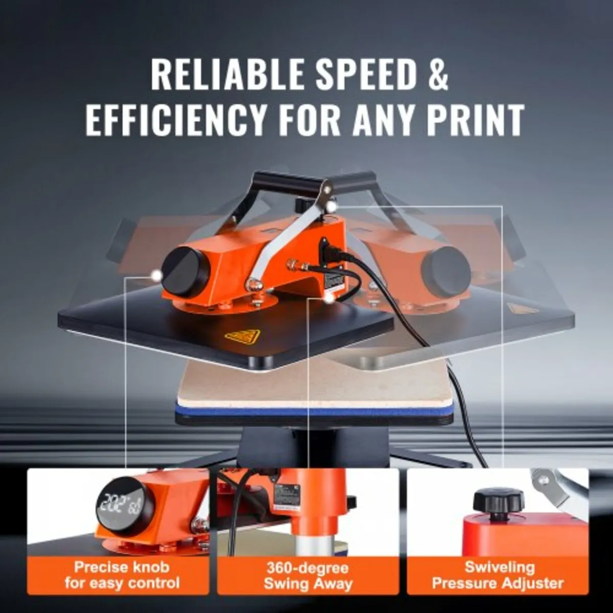8 in 1 Heat Press Sublimation Machine for DIY T-Sh - Image 2