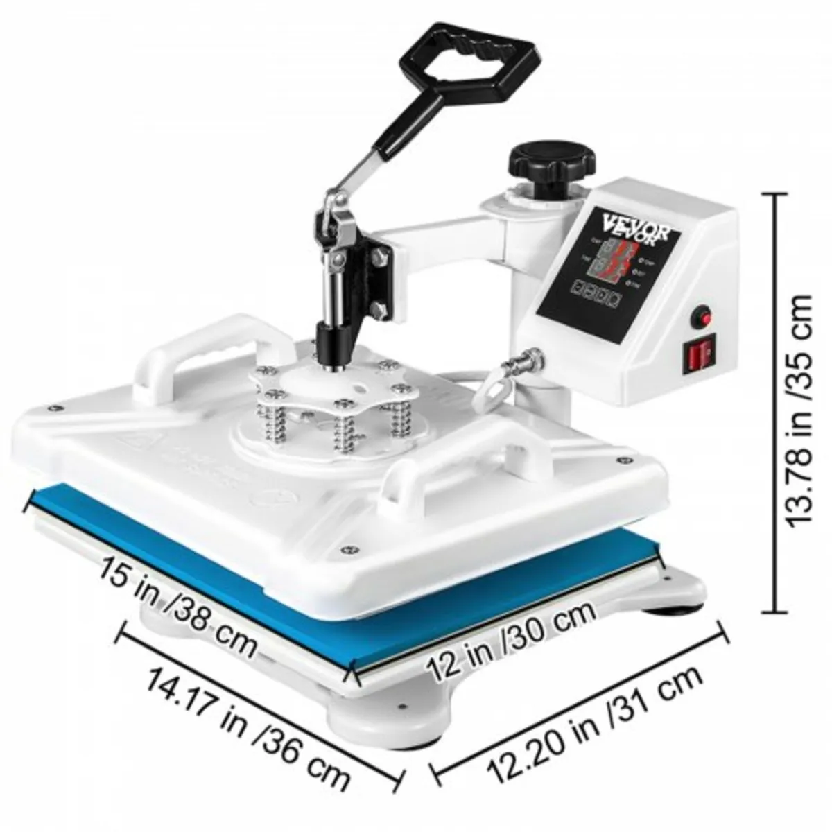 Heat Press 30.5 x 38.1 cm 5 In 1 Heat Press 1250W - Image 2