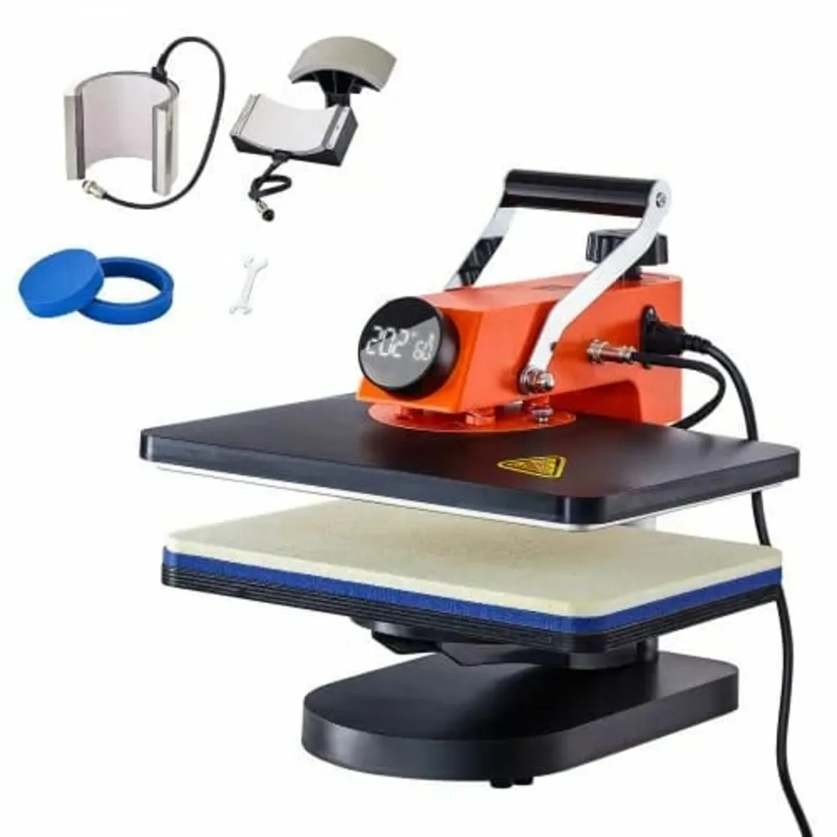 Heat Press Machine 12x15in/30.5x38.1 cm 5in1 Subli