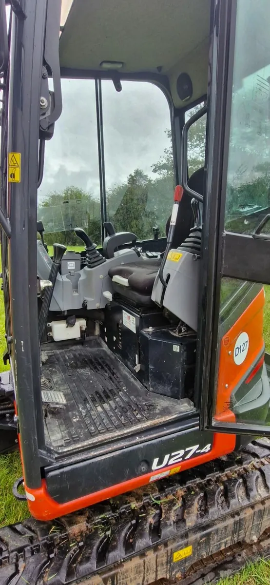 Kubota Mini Digger U27-4 - Image 3