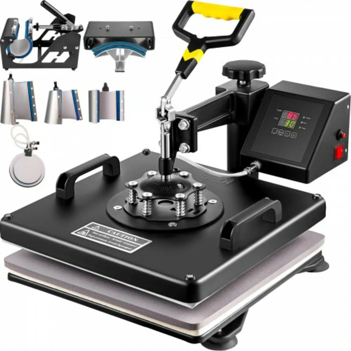 Heat Press 8 in 1 Heat Press Machine 38x38cm Heat - Image 1