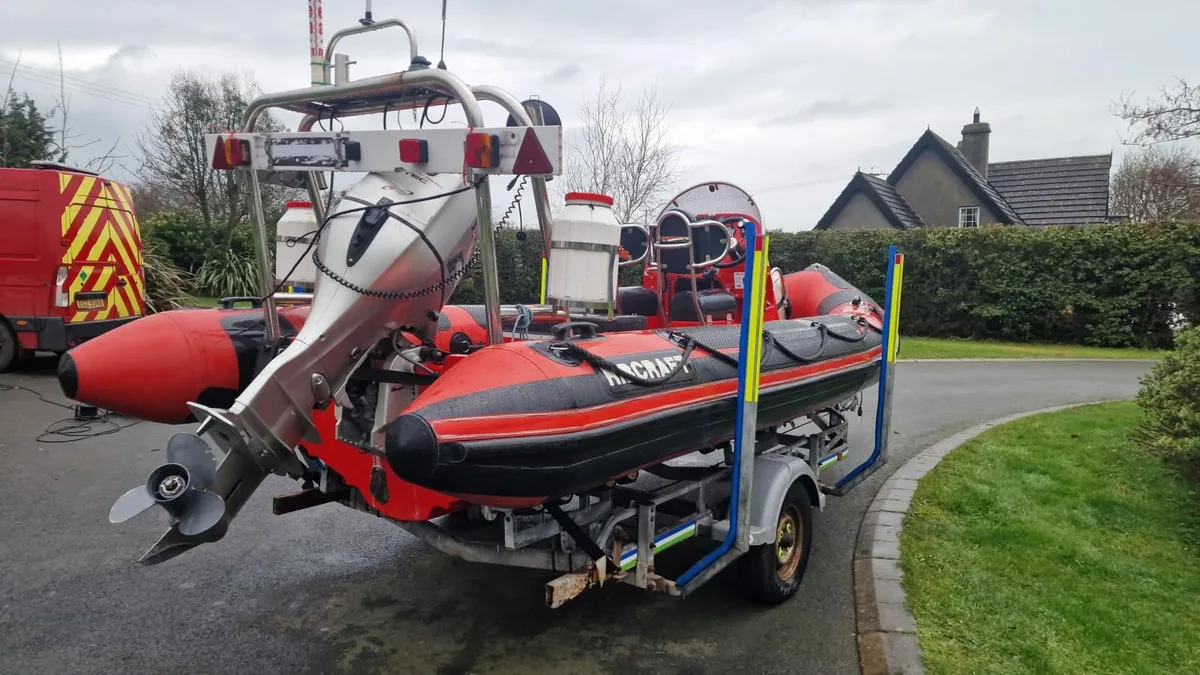 Ribcraft Pro 6m RIB boat with trailer - Image 4