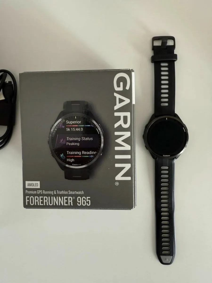 965 Forerunner AMOLED Running Watch - Image 2
