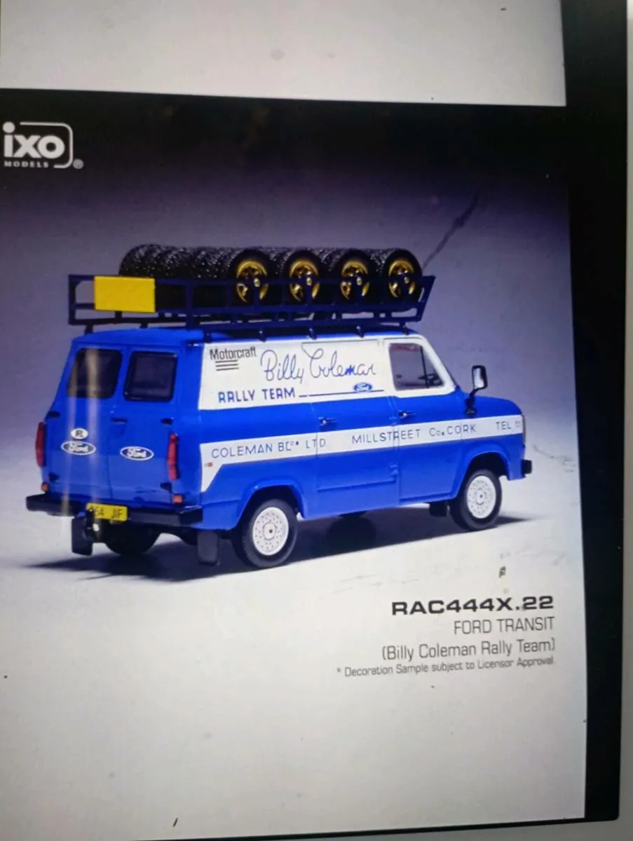 IOX BILLY COLEMAN FORD  TRANSIT MK11 MODLE - Image 1