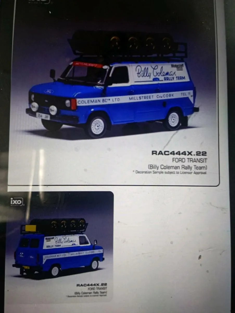 IOX BILLY COLEMAN FORD  TRANSIT MK11 MODLE - Image 3