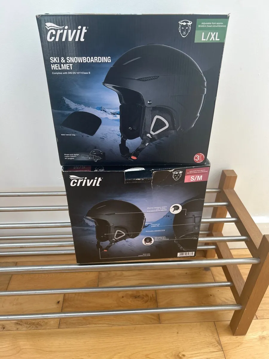 Ski helmets