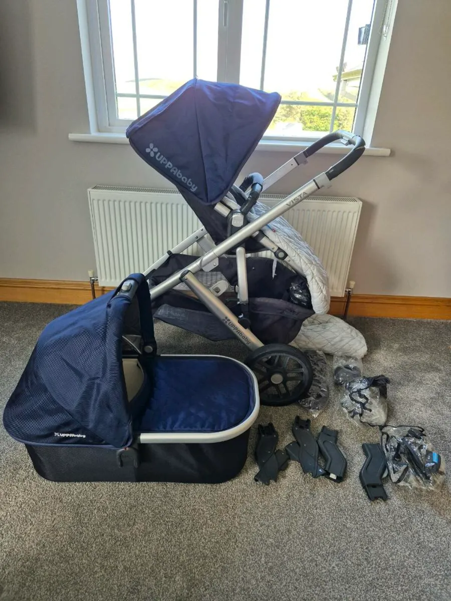 Uppababy Vista Buggy and Carry Cot - Image 1
