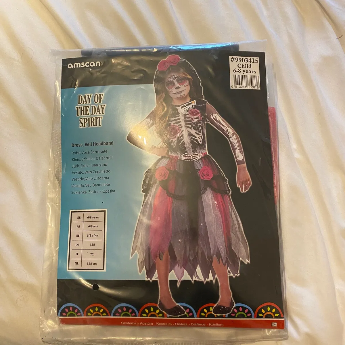 Halloween costume Day of dead kids - Image 2