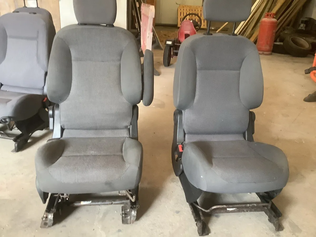 Peugeot van seats - Image 2