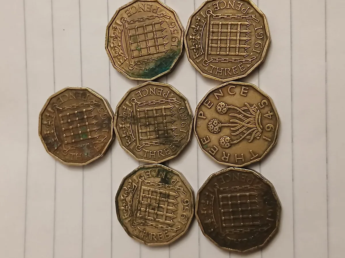 British three pence - Image 1