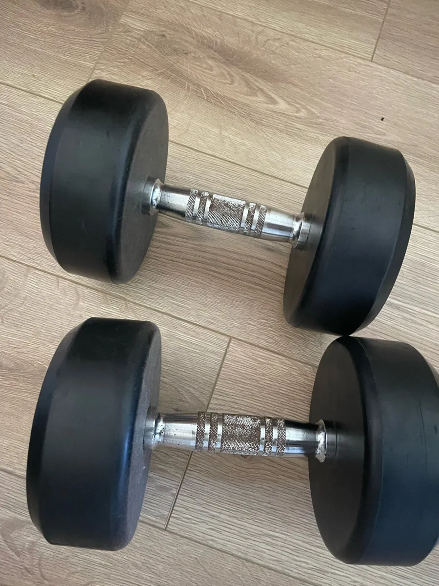15kg dumbells - Image 2