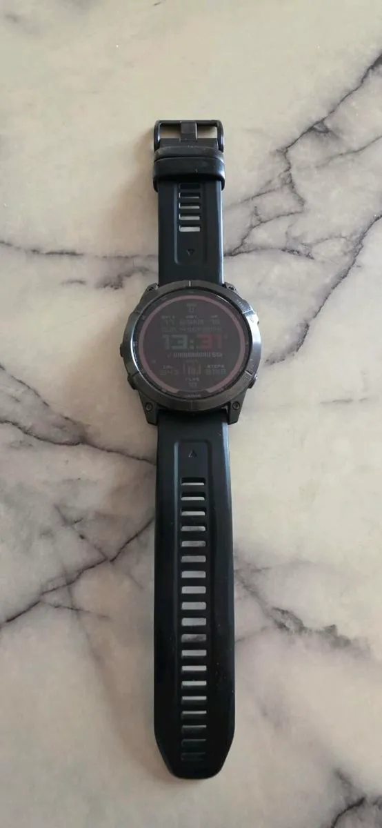 Garmin Fenix 7X Sapphire Titanium 51mm - Image 2