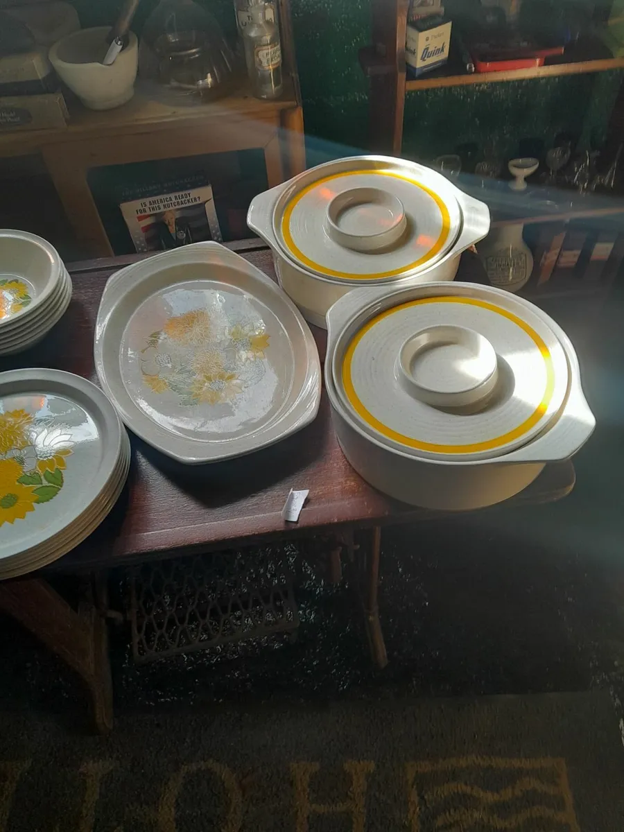 Thirty  pieces of  brendan  erin stone pottery - Image 1