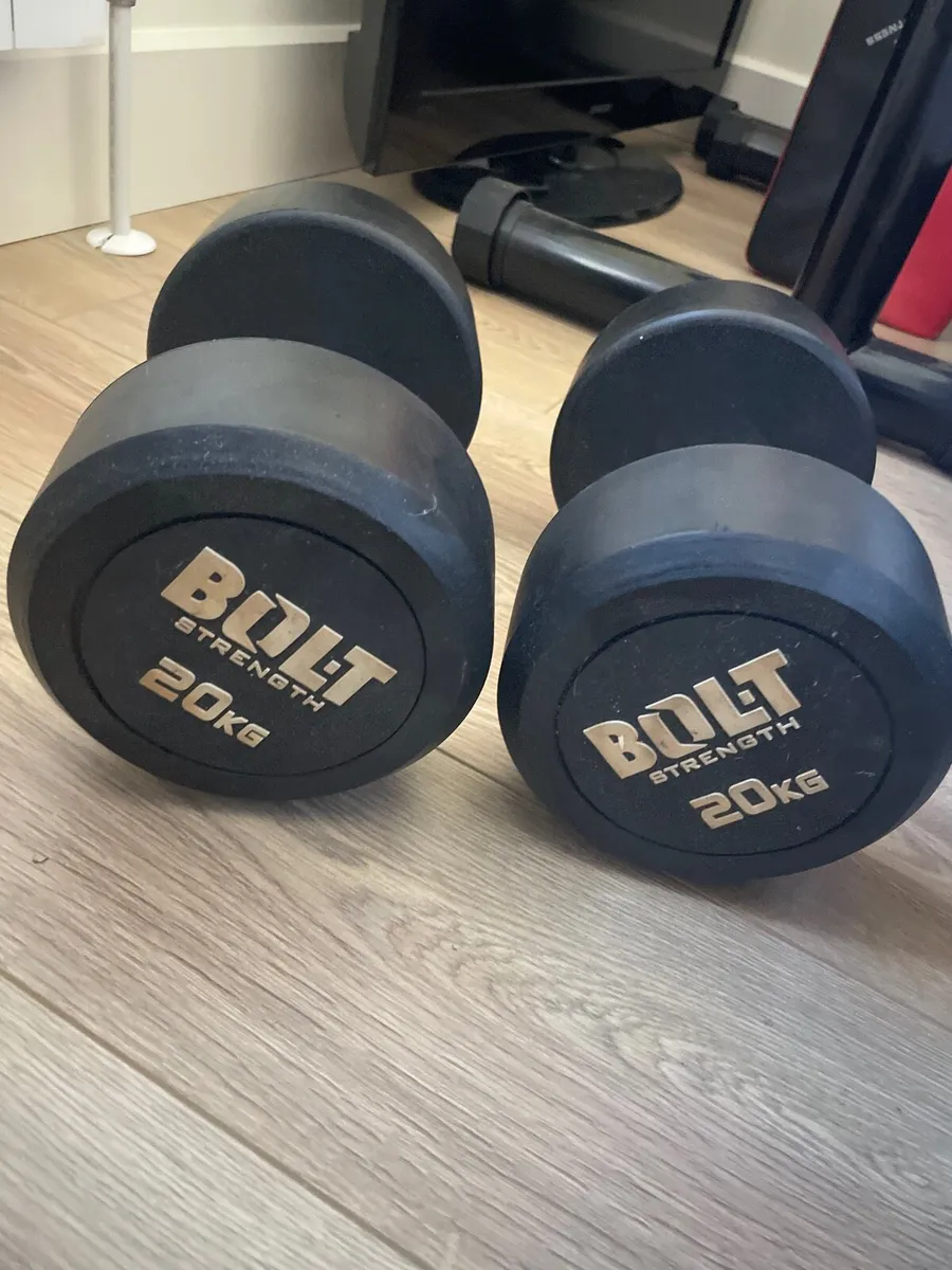 20 kg dumbells - Image 1
